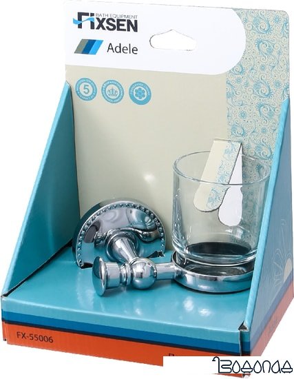 Стакан для зубной щетки и пасты Fixsen Adele FX-55006 фото 2