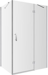 Душевой уголок Omnires Manhattan ADC80X-A+ADR10X