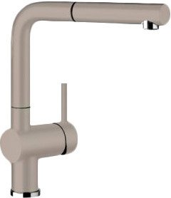 Смеситель Blanco Linus-S Silgranit (серый беж) [517621]