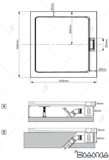 Сифон RGW 03241100-10 фото 2