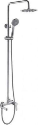 Gappo Душевая система с поворотным изливом, нерж. сталь