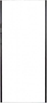 Душевая стенка Rea Rapid 100 (черный/прозрачное стекло)