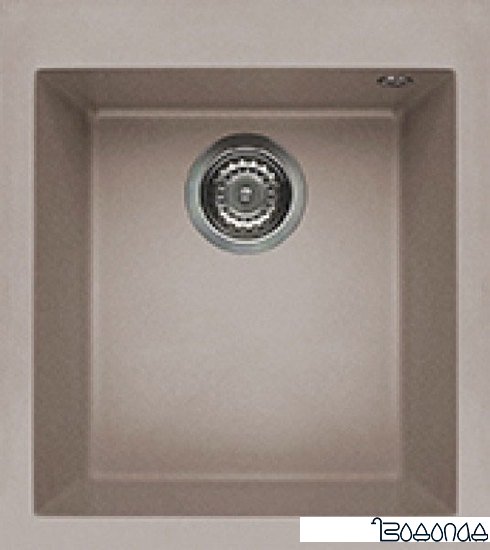 Кухонная мойка Elleci Quadra 100 Tortora 43