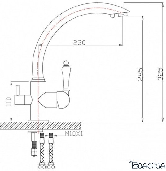 Смеситель ZorG ZR 314 YF-33 Chrome