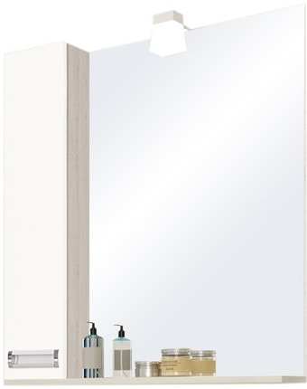 Акватон Зеркало Бекка 70 1A214702BAC20 (белый/дуб сомерсет)