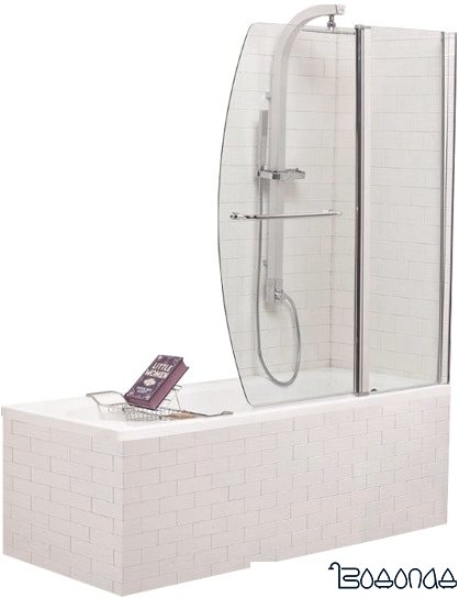 Шторка Niagara SS-148120-14 120x140 (хром/прозрачное) фото 1