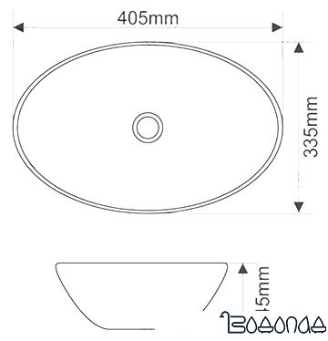 Умывальник Melana MLN-7138SS