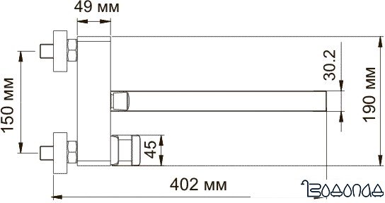 Смеситель Wasserkraft Aller 1062L фото 4