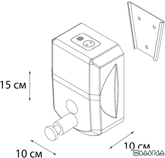 Дозатор Fixsen Hotel FX-31012 фото 4