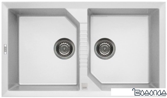 Кухонная мойка Elleci Tekno 450 Bianco Titano G68