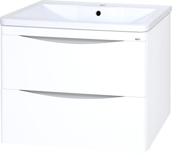 Мебель для ванных комнат Misty тумба под умывальник Атлантик-60 подвесная