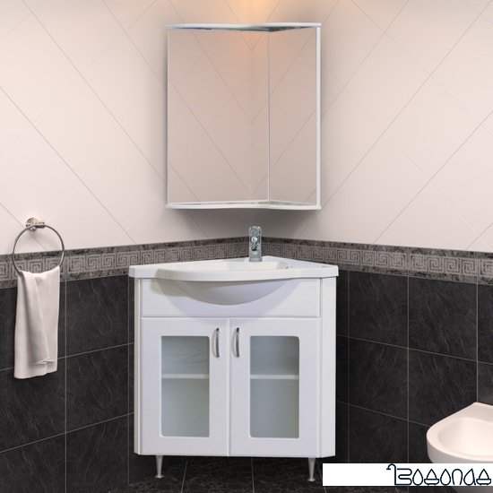 Misty Тумба под умывальник Аквалина 60 (белый)