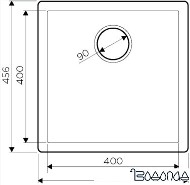 Кухонная мойка Omoikiri Yamakawa 45-U/I-GB