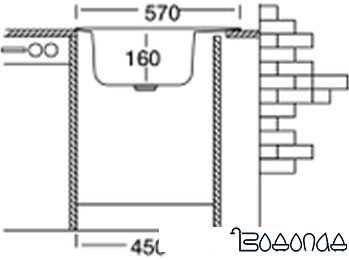 Кухонная мойка Kromevye EC 257 D фото 3 Кухонная мойка Kromevye EC 257 D фото 3