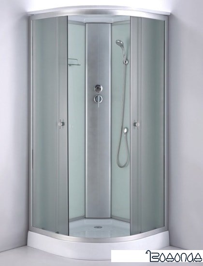 Душевая кабина Coliseum ТМ 90 90x90 (белый/тонированное стекло)