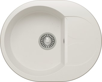 Кухонная мойка Polygran Atol-620 (белый хлопок 36) Кухонная мойка Polygran Atol-620 (белый хлопок 36)