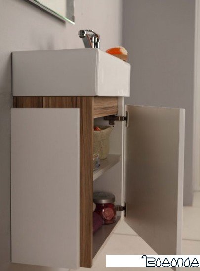 Мебель для ванных комнат Акватон Тумба с умывальником Эклипс 46 1A1728K1EK49R фото 4