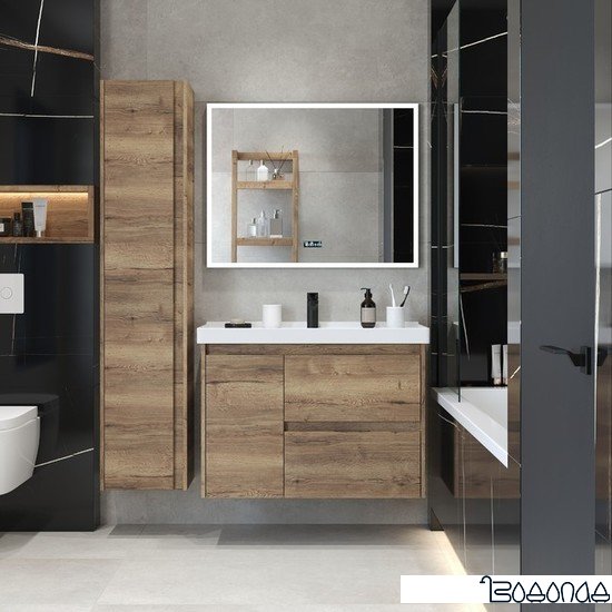 Briz Пенал подвесной Берн 35 универсальный фото 4