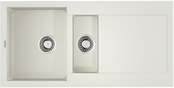 Кухонная мойка Omoikiri Sakaime 100-2 WH (белый) Кухонная мойка Omoikiri Sakaime 100-2 WH (белый)