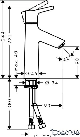 Смеситель Hansgrohe Talis S 72023000 фото 2