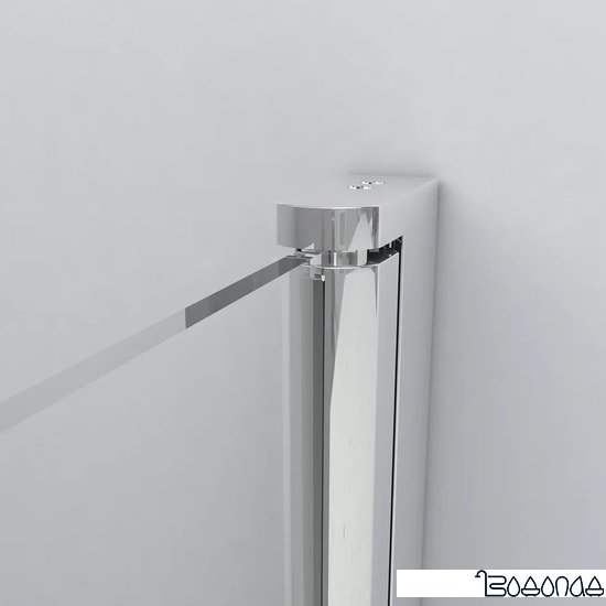 Душевая дверь Vincea Orta VPP-1O800CLB (черный/прозрачное) фото 4