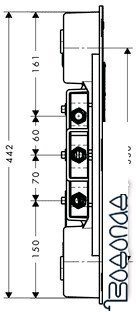 Верхний душ Hansgrohe Raindance Rainmaker [28418000]