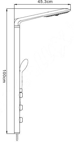 Душевая система Gappo G2417 фото 2