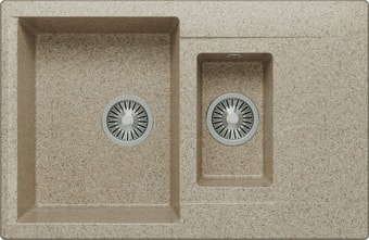 Кухонная мойка Polygran Brig-770 (песочный 302) Кухонная мойка Polygran Brig-770 (песочный 302)