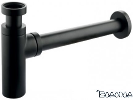 Сифон Kaiser 958L-BL (черный)