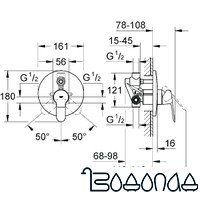 Смеситель Grohe Bauedge 29079000
