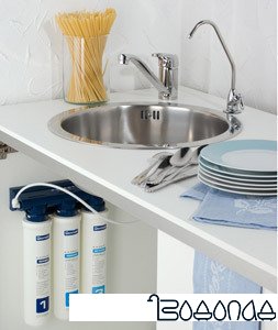 Стационарная система "под мойкой" БАРЬЕР EXPERT Hard