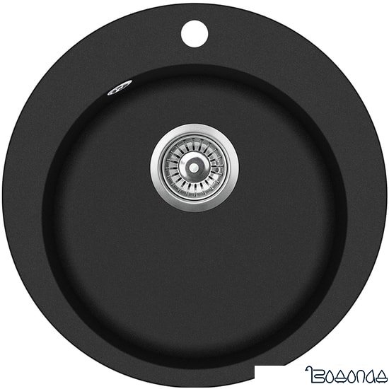 Кухонная мойка TEKA Clave 45 B-TQ (черный металлик)