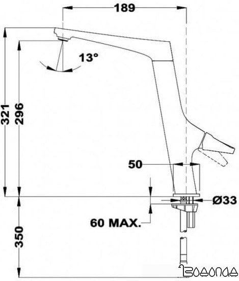 Смеситель TEKA SN915