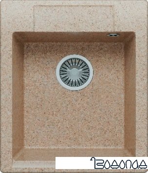 Кухонная мойка Polygran Argo-420 (песочный 302) фото 1 Кухонная мойка Polygran Argo-420 (песочный 302) фото 1