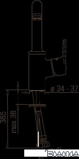 Смеситель Oras Aquita [2933F]