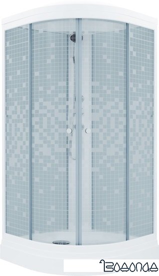 Душевая кабина Triton Стандарт А3 100x100 (мозаика)