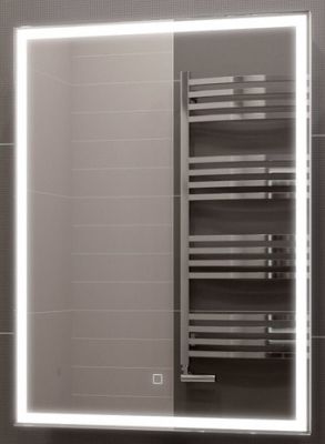 Континент Шкаф с зеркалом Allure Led 60x80 (правый)