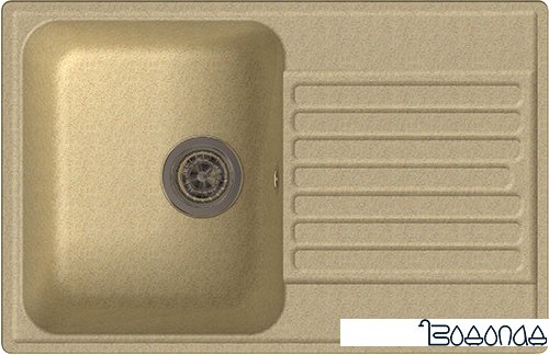 Кухонная мойка GranFest QUARZ Z-78 (бежевый) Кухонная мойка GranFest QUARZ Z-78 (бежевый)
