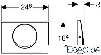 Geberit Delta 15 [115.101.00.1] фото 2