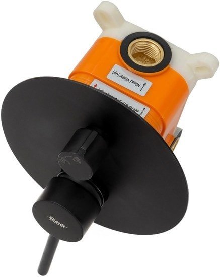 Душевая система Rea Lungo REA-P4100 (черный)