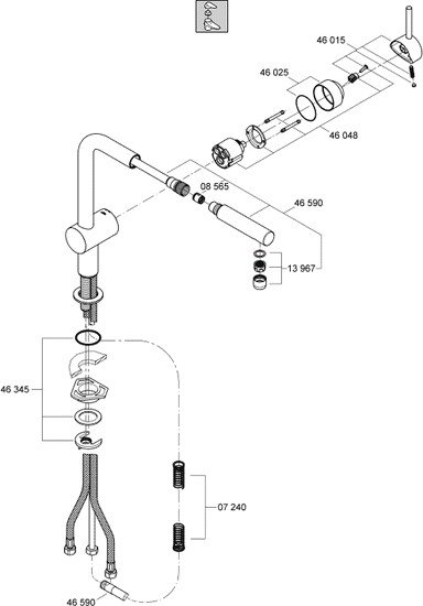 Смеситель Grohe Minta 32168DC0