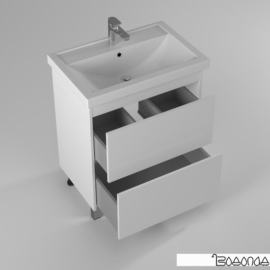 Briz Тумба напольная Риччи 70 с умывальником Фостер фото 2