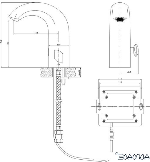 Смеситель Lemark Project [LM4656CE]