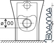 Унитаз CeramaLux 217D