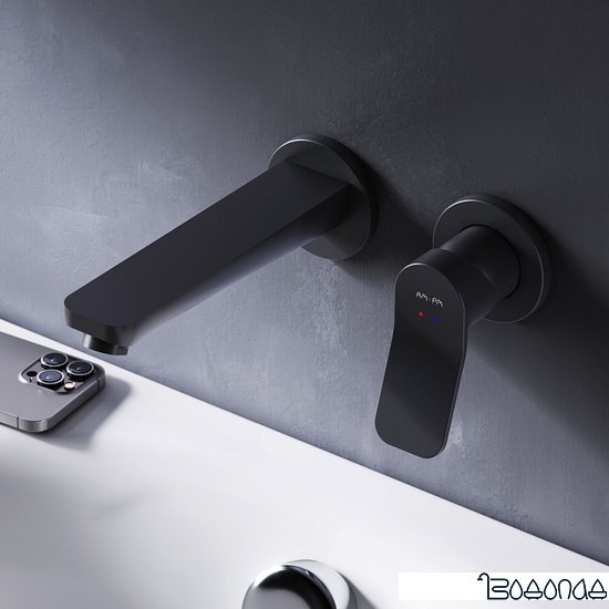 Смеситель AM.PM X-Joy F85A72622 (черный)