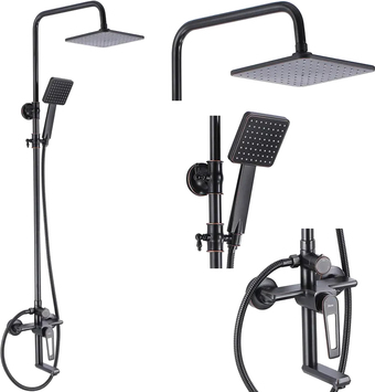 Душевая система Rea Blade Old Black REA-B9976