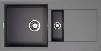 Кухонная мойка Omoikiri Sakaime 86-2 GR (leningrad grey)