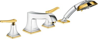 Смеситель Hansgrohe Metropol Classic 31441090 (хром/золото)