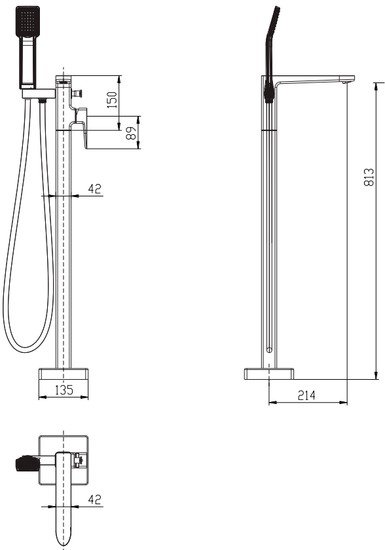 Смеситель Omnires Siena SN7333