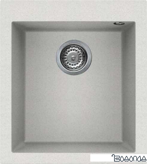 Кухонная мойка Elleci Quadra 100 Bianco Pietra 52